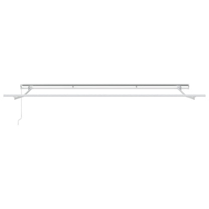 Tenda da Sole Bianco 450 x 300 x 165 cm Poliestere e Metallo