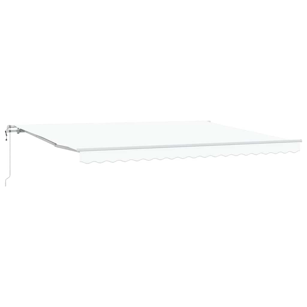 Tettuccio Elettrico Retrattile Bianco 450 Ãƒâ€” 300 cm