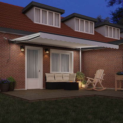 Tessuto per Tenda con Bianco 450 Ãƒâ€” 300 cm Poliestere