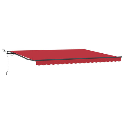 Tessuto per Tenda con Rosso 450 × 300 cm Poliestere