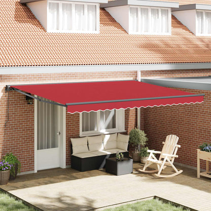 Struttura della tenda Rosso 450 × 300 cm