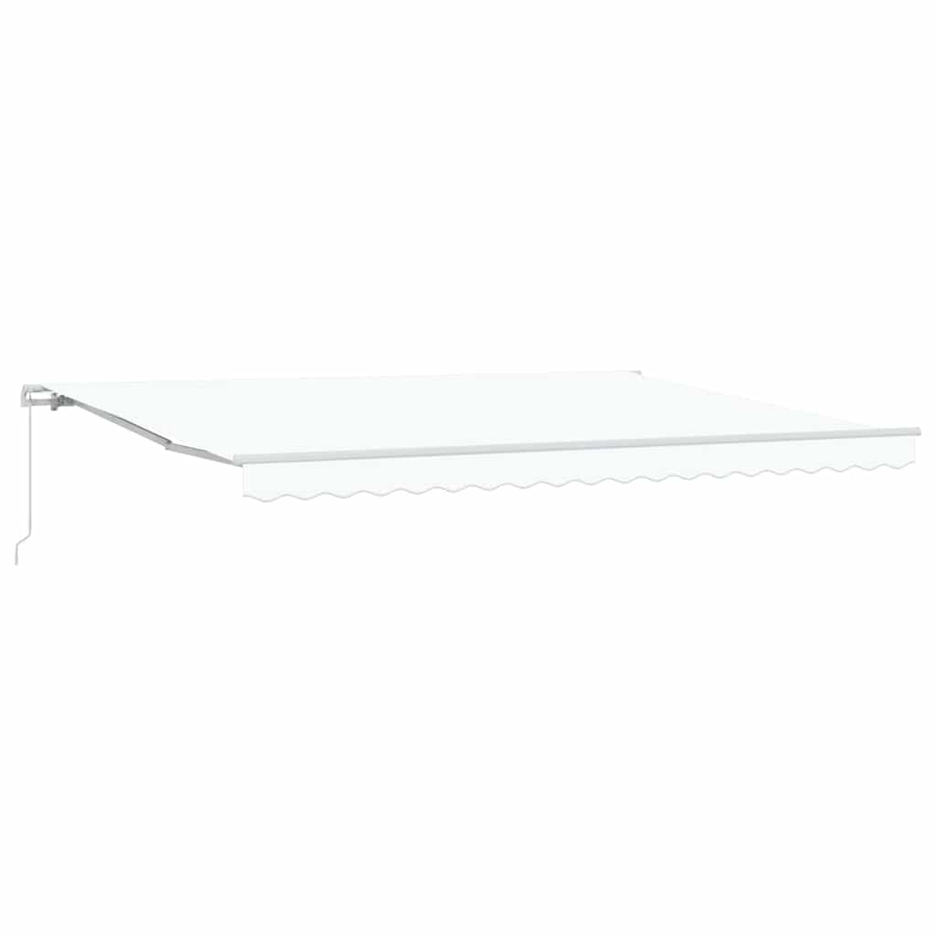 Tenda da Sole Bianco 450 x 350 x 165 cm Poliestere