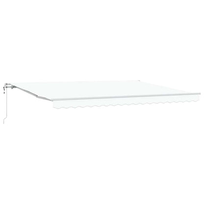 Tettuccio Elettrico Retrattile Bianco 450 Ãƒâ€” 350 cm