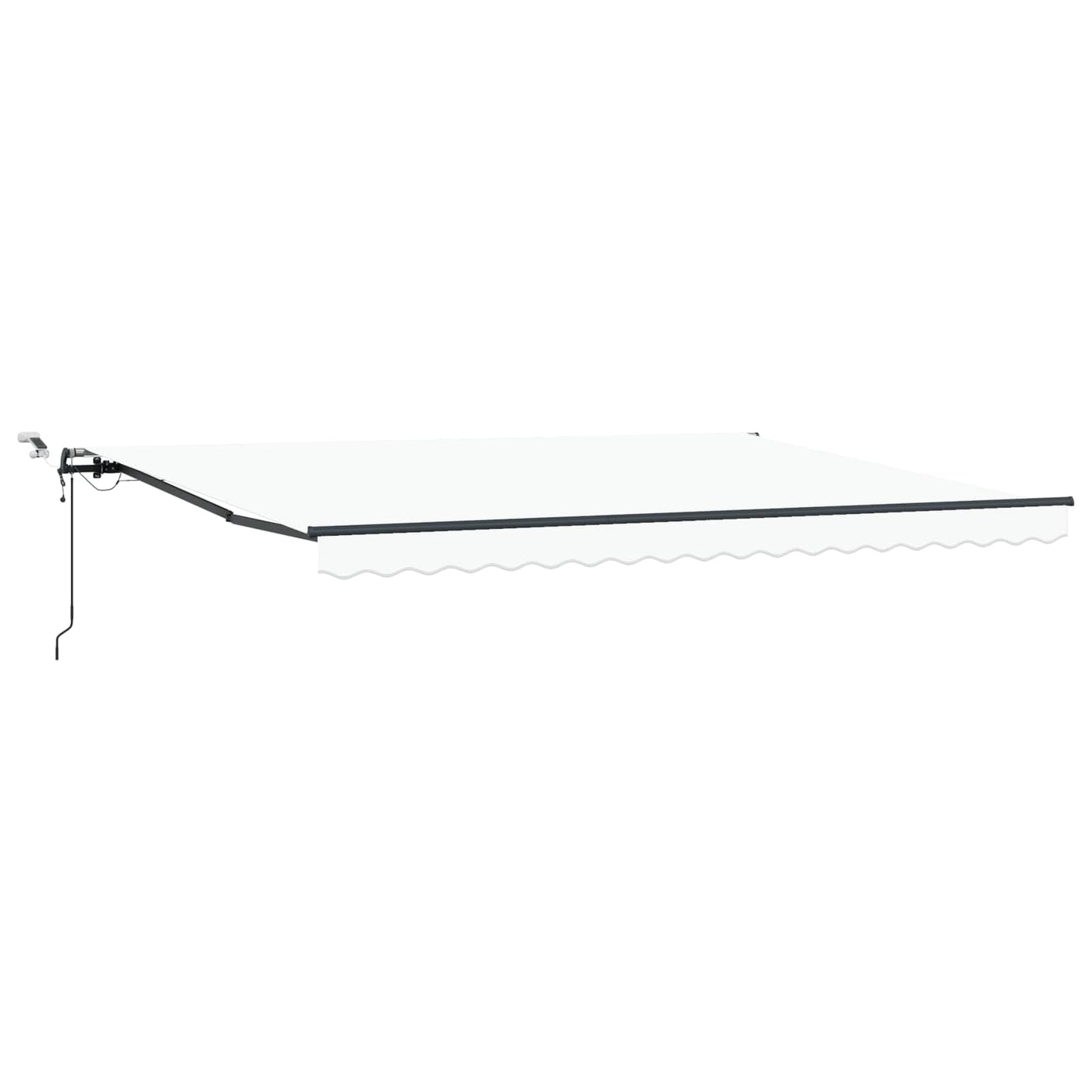 Tessuto per Tenda con Bianco 450 Ãƒâ€” 350 cm Poliestere