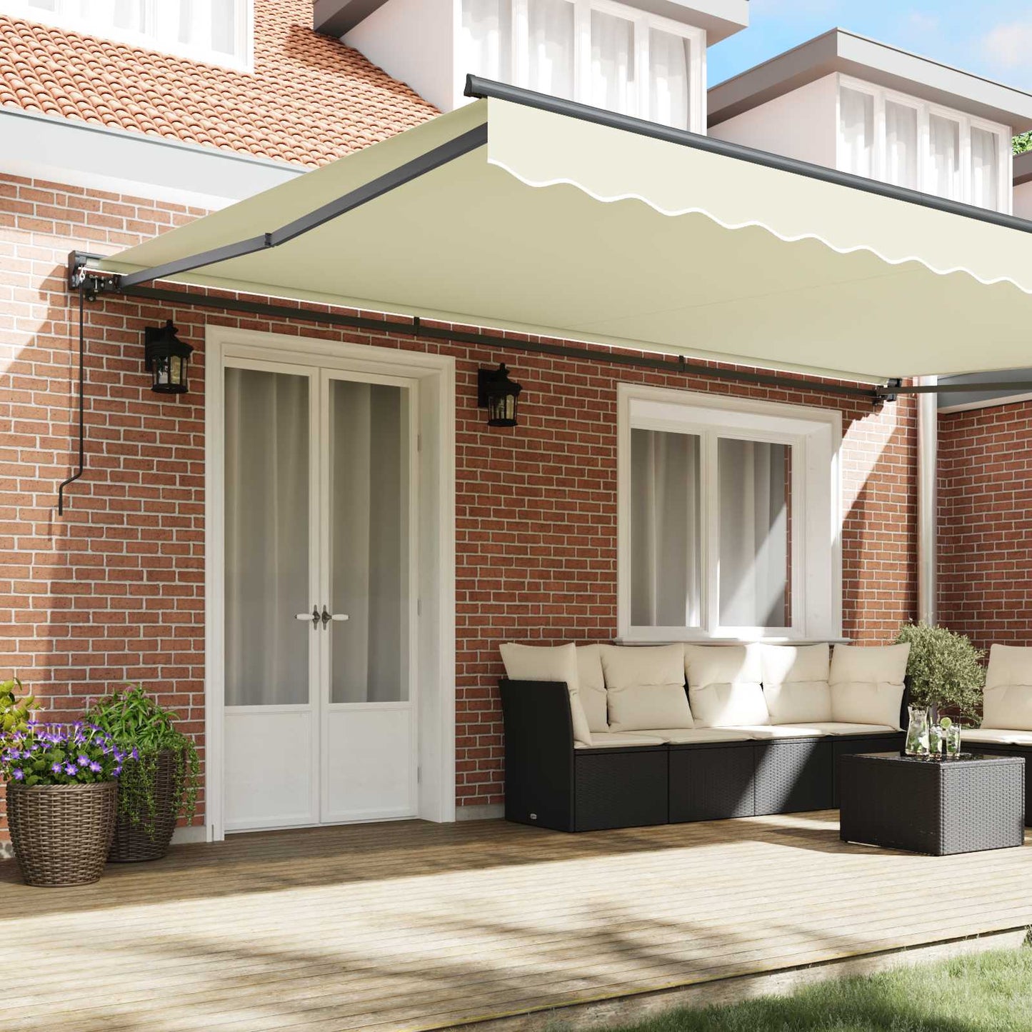 Struttura della tenda Crema 500 Ãƒâ€” 300 cm