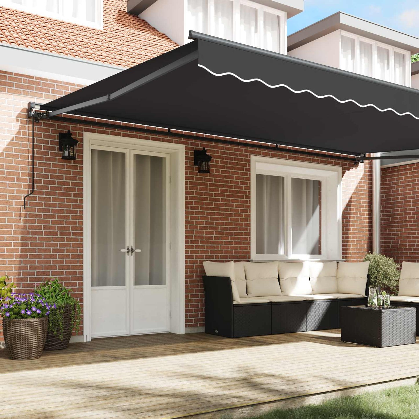 Struttura della tenda Antracite 500 Ãƒâ€” 300 cm