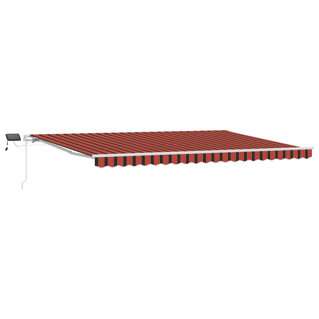 Tenda Retrattile arancione e marrone 500 Ãƒâ€” 300 cm