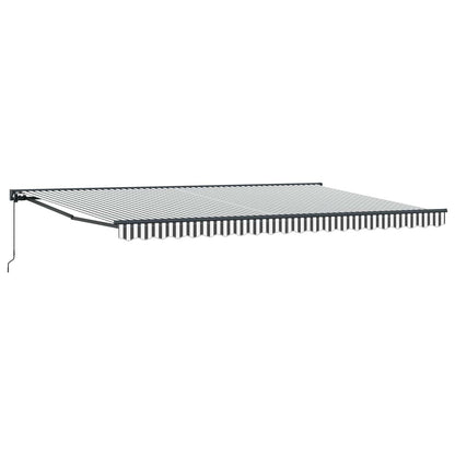 Struttura della tenda Antracite e Bianco 500 Ãƒâ€” 300 cm