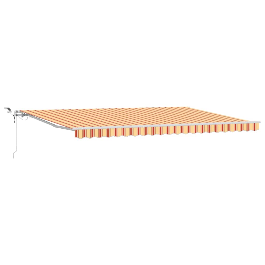 Tenda Retrattile Giallo e Arancione 500 Ãƒâ€” 300 cm