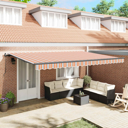Tenda da Sole Multicolore 500 x 300 x 165 cm