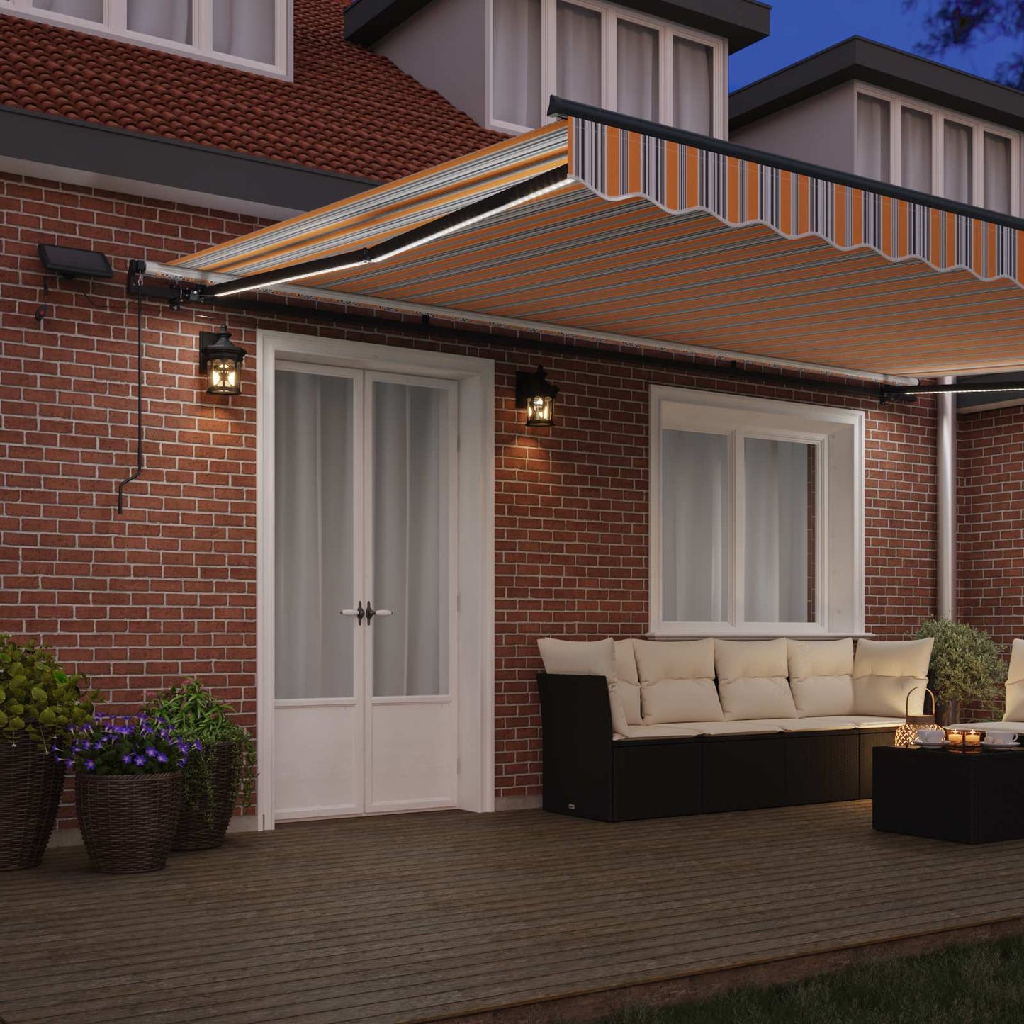 Tenda da Sole Multicolore 500 x 300 x 165 cm