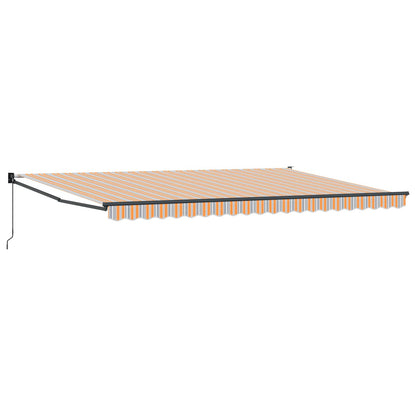 Tenda da Sole Multicolore 500 × 300 cm Poliestere e Metallo