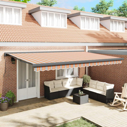 Tenda da Sole Multicolore 500 x 300 x 165 cm