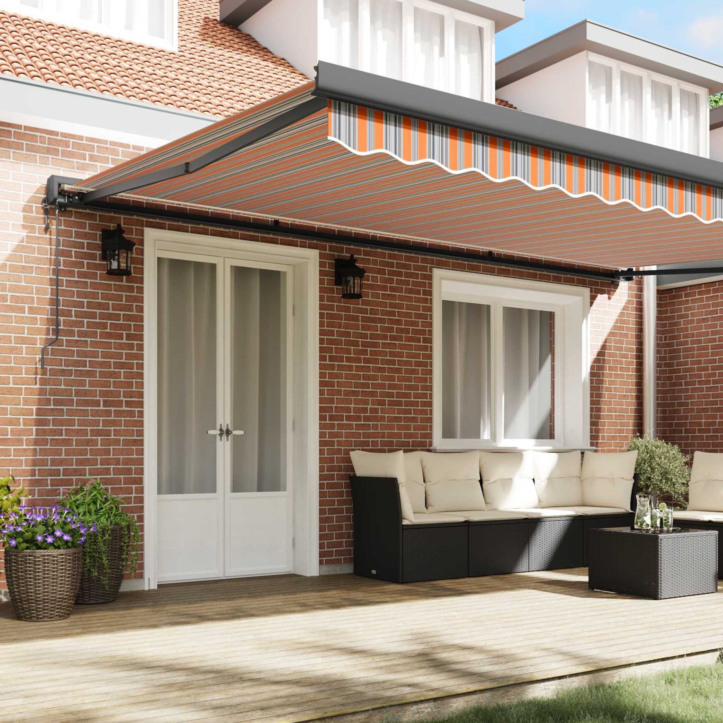 Tenda da Sole Multicolore 500 x 300 x 165 cm
