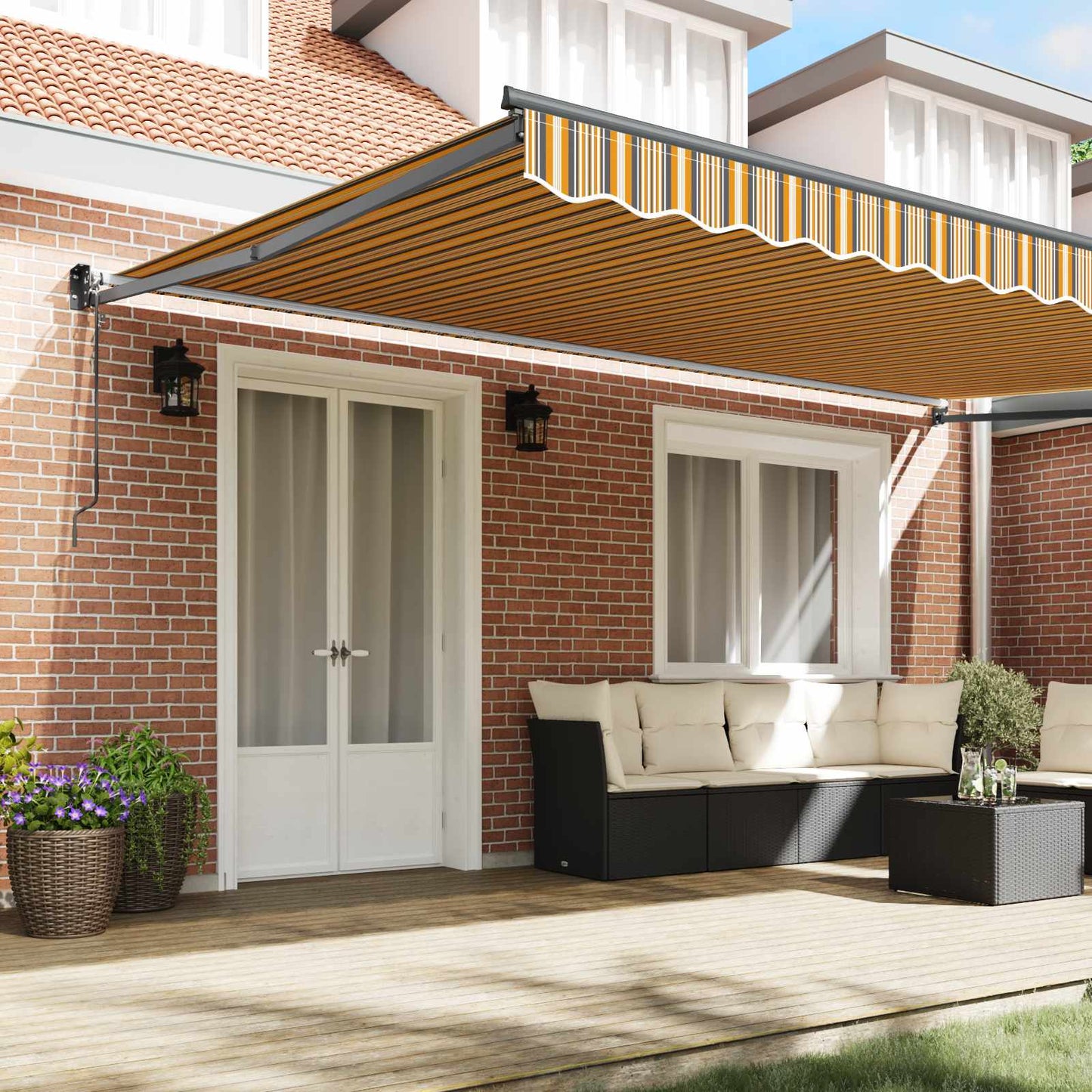 Tenda da Sole Multicolore 500 x 300 x 165 cm
