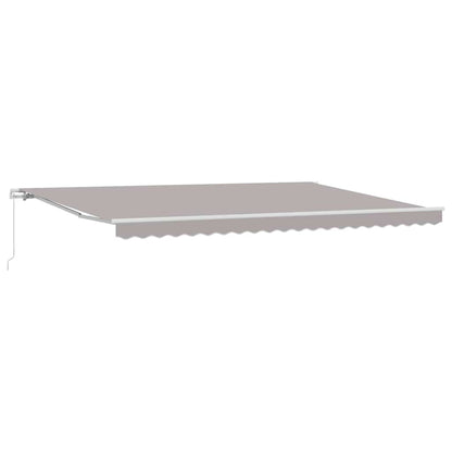 Tenda da Sole Grigio chiaro 500 x 300 x 165 cm