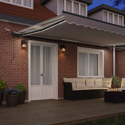Tessuto per Tenda con Grigio chiaro 500 Ãƒâ€” 300 cm Poliestere