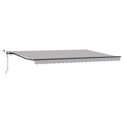 Tessuto per Tenda con Grigio chiaro 500 Ãƒâ€” 300 cm Poliestere