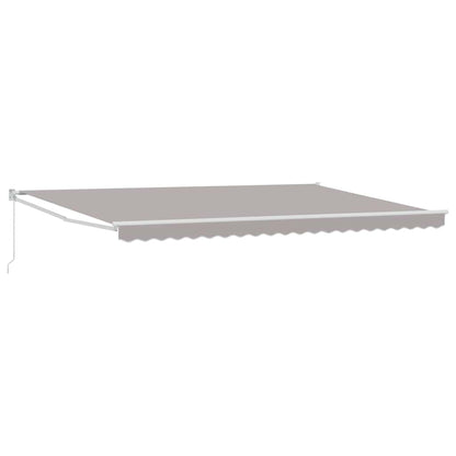 Tenda da Sole Grigio chiaro 500 x 300 x 165 cm
