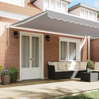 Tenda da Sole Grigio chiaro 500 x 300 x 165 cm