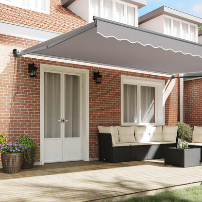 Tenda da Sole Grigio chiaro 500 x 300 x 165 cm