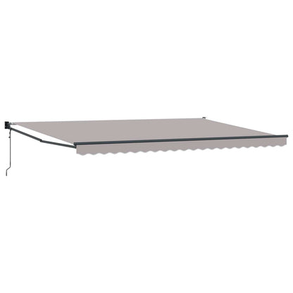 Tenda da Sole Grigio chiaro 500 x 300 x 165 cm