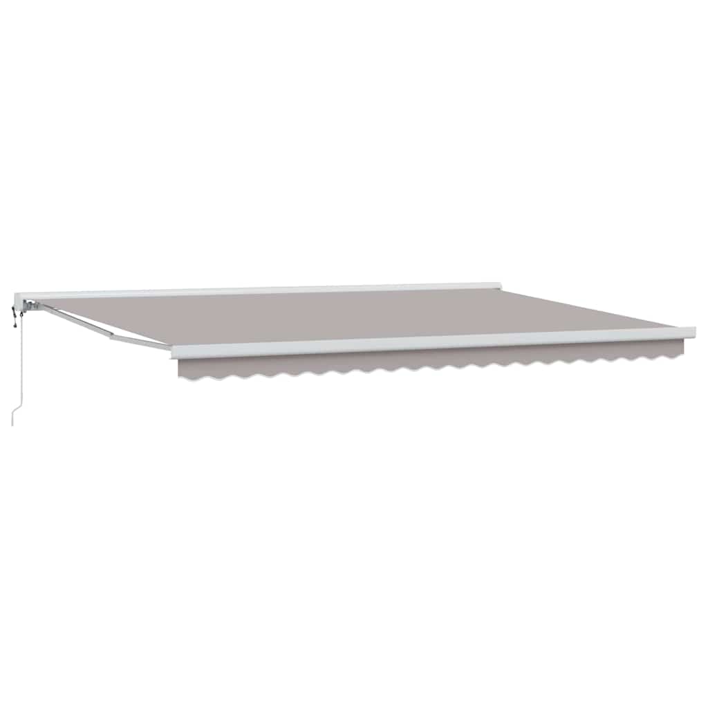 Tenda da Sole Grigio chiaro 500 x 300 x 165 cm