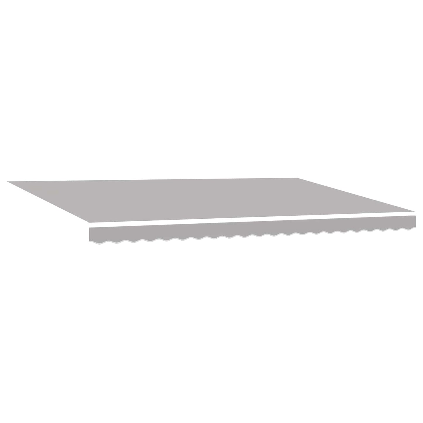 Tenda da Sole Grigio chiaro 500 x 300 x 165 cm