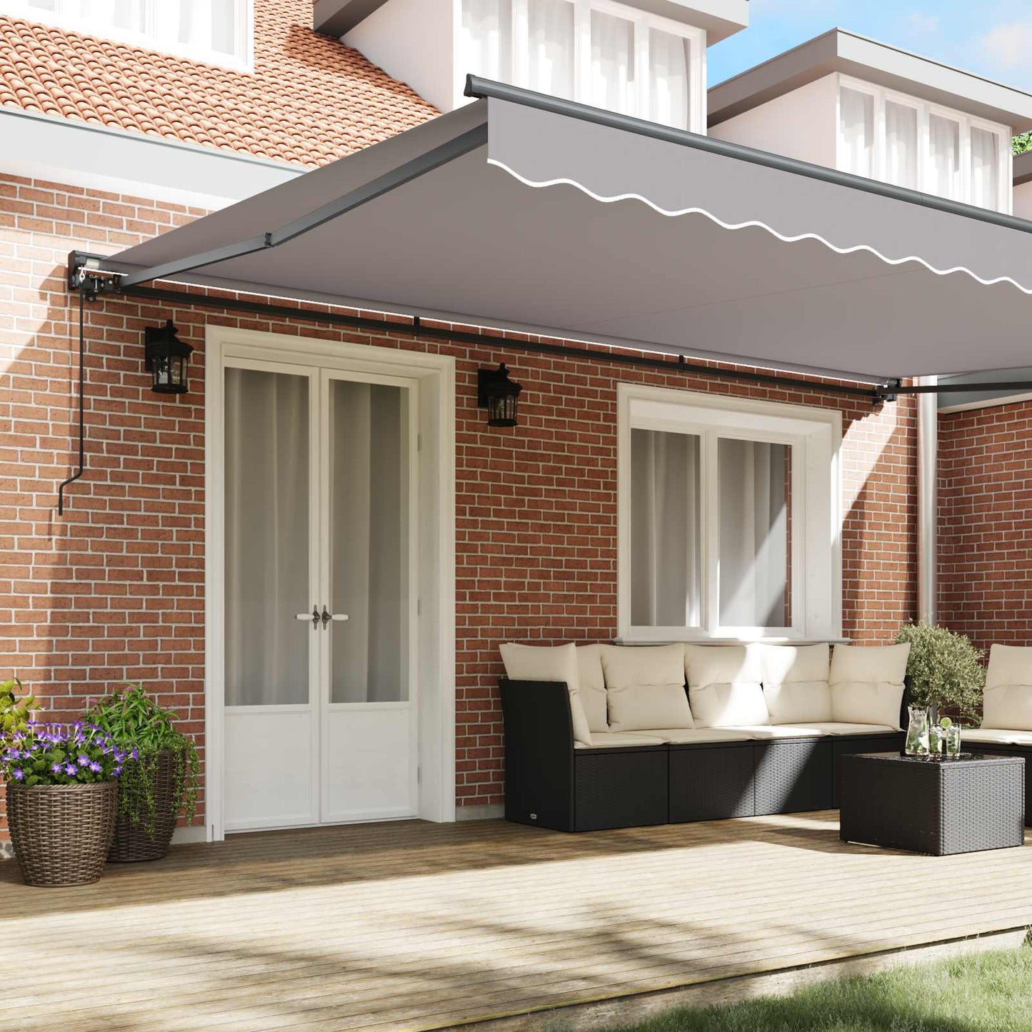 Struttura della tenda Grigio chiaro 500 Ãƒâ€” 300 cm