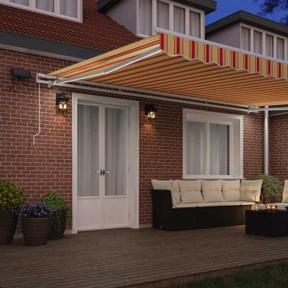 Tenda Retrattile Giallo e Arancione 500 Ã— 350 cm