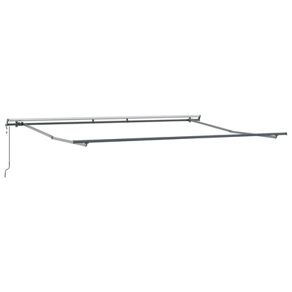 Tenda Retrattile Multicolore 500 × 350 cm Tessuto e Alluminio