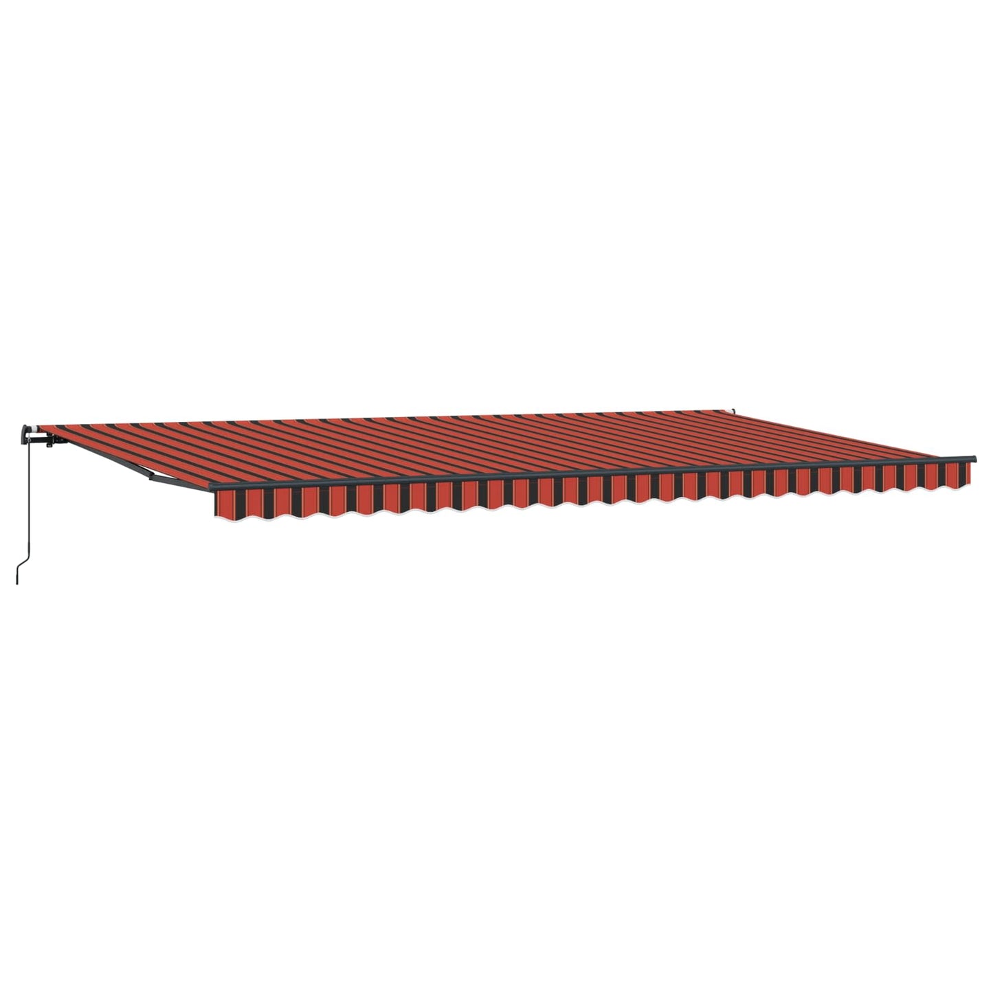Tenda Retrattile Arancione e Marrone 600 Ãƒâ€” 300 cm