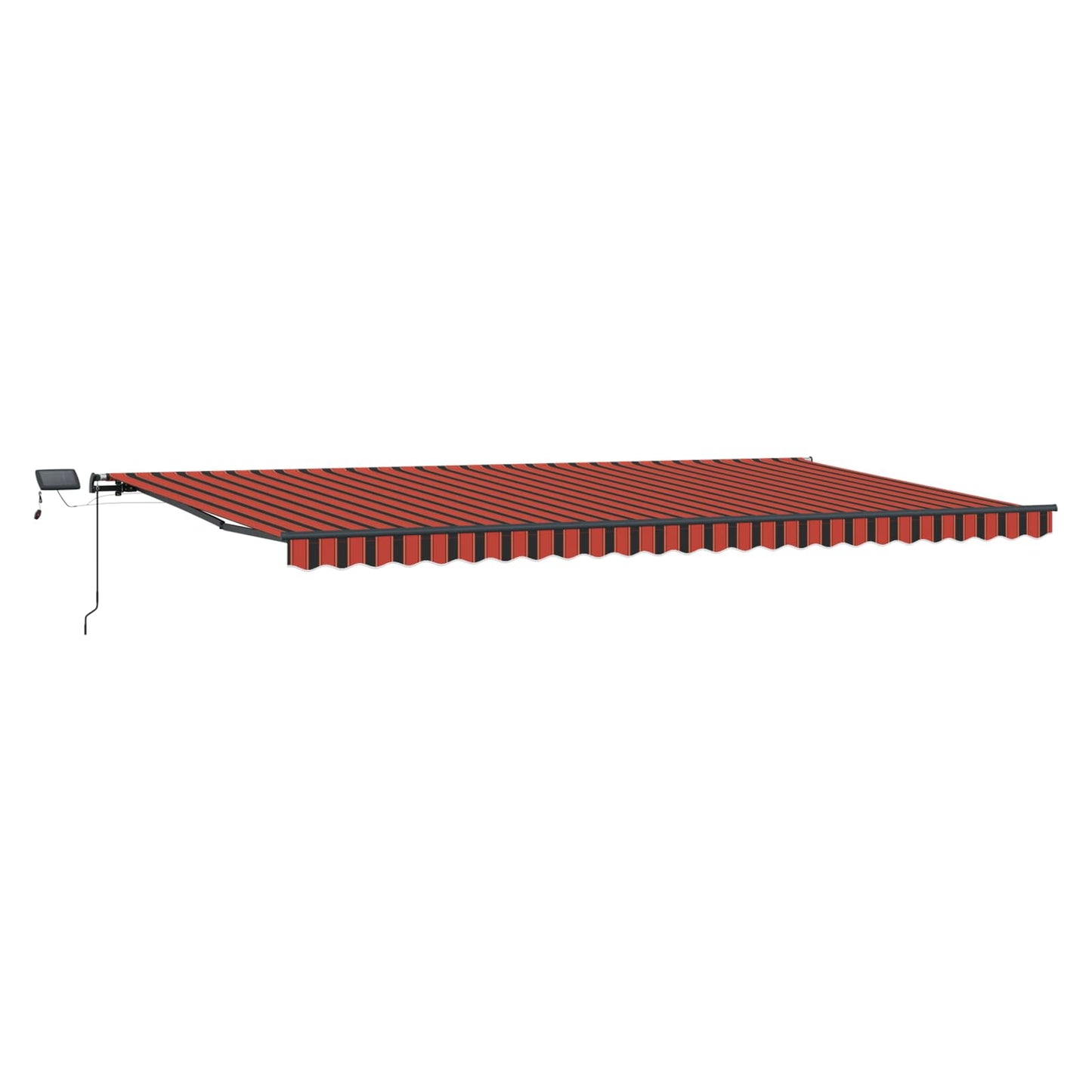Tenda Retrattile arancione e marrone 600 Ãƒâ€”300 cm Tessuto