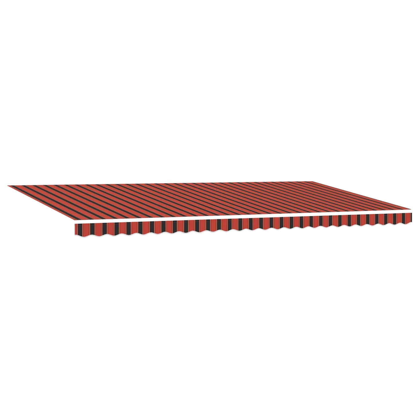 Tessuto per Tenda arancione e marrone 600 Ãƒâ€” 300 cm Poliestere