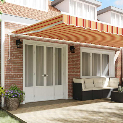 Tenda Retrattile Giallo e Arancione 600 Ãƒâ€” 300 cm