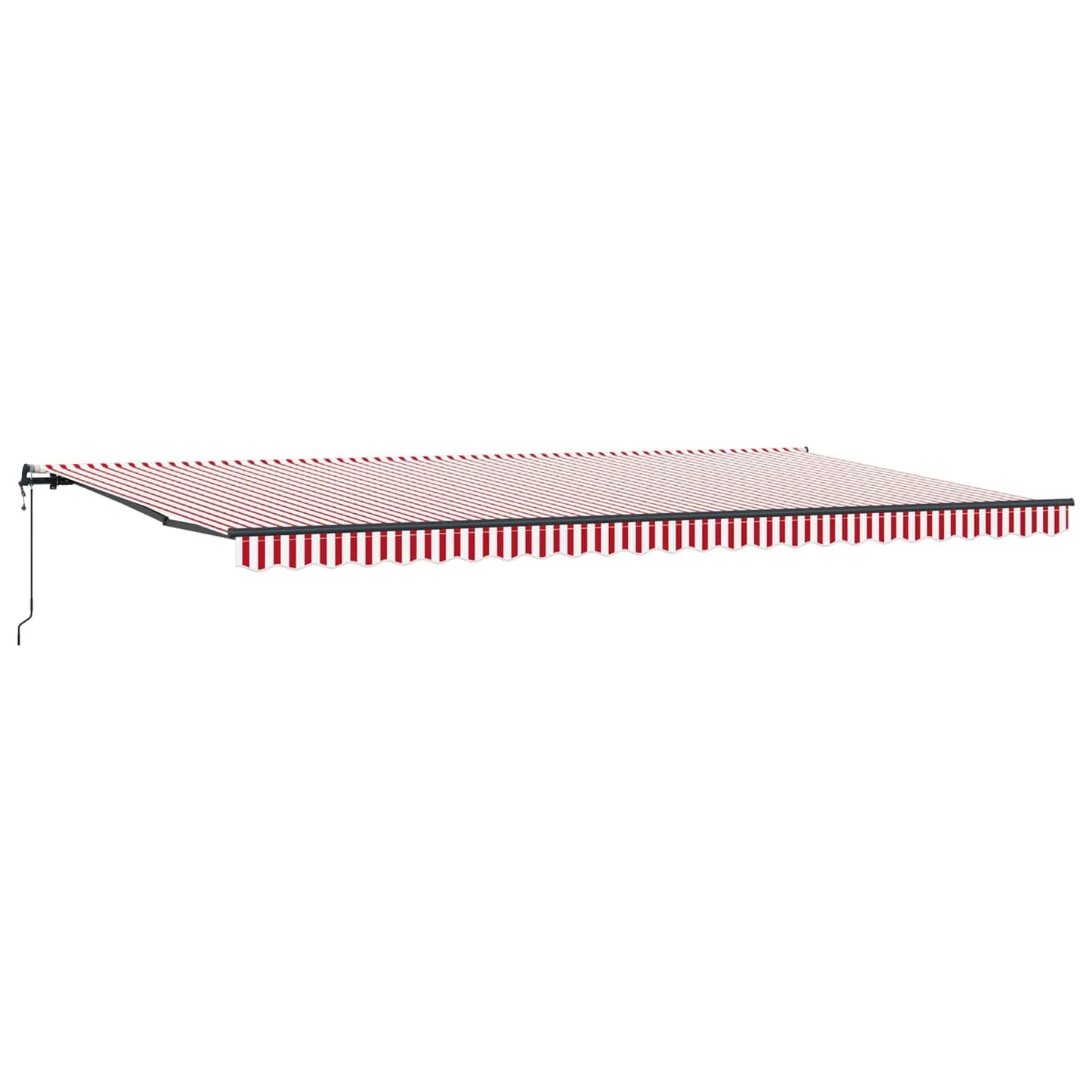 Tenda Retrattile Rosso e Bianco 600 Ãƒâ€” 300 cm