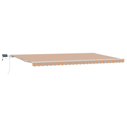 Tenda Retrattile Multicolore 600 × 300 cm Tessuto e acciaio