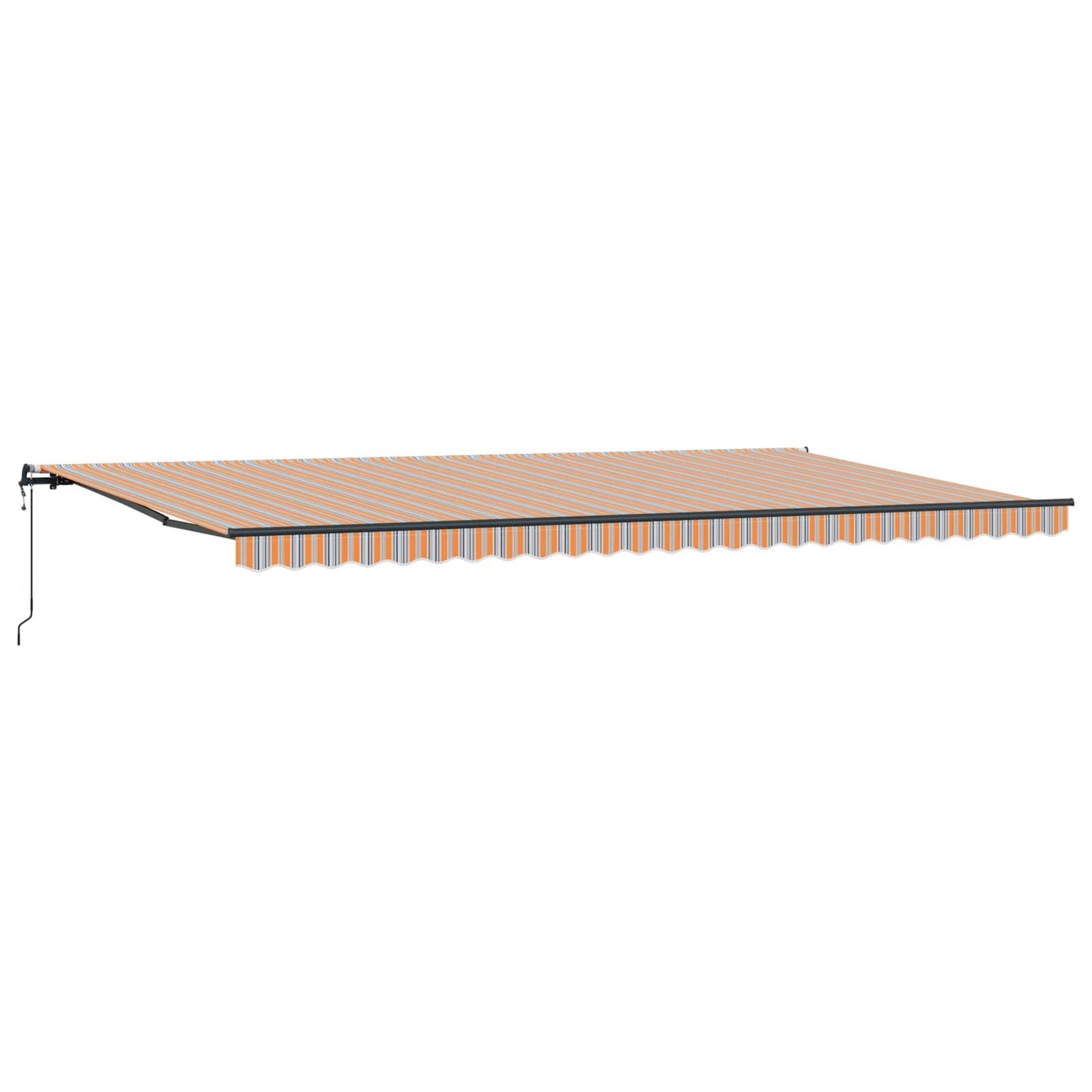 Tenda Retrattile Multicolore 600 × 300 cm Tessuto e Alluminio
