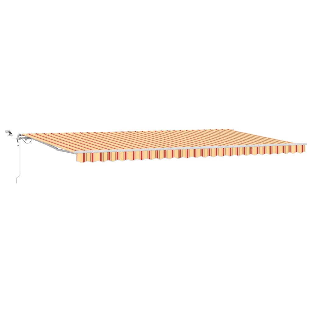 Tenda Retrattile Giallo e Arancione 600 × 350 cm