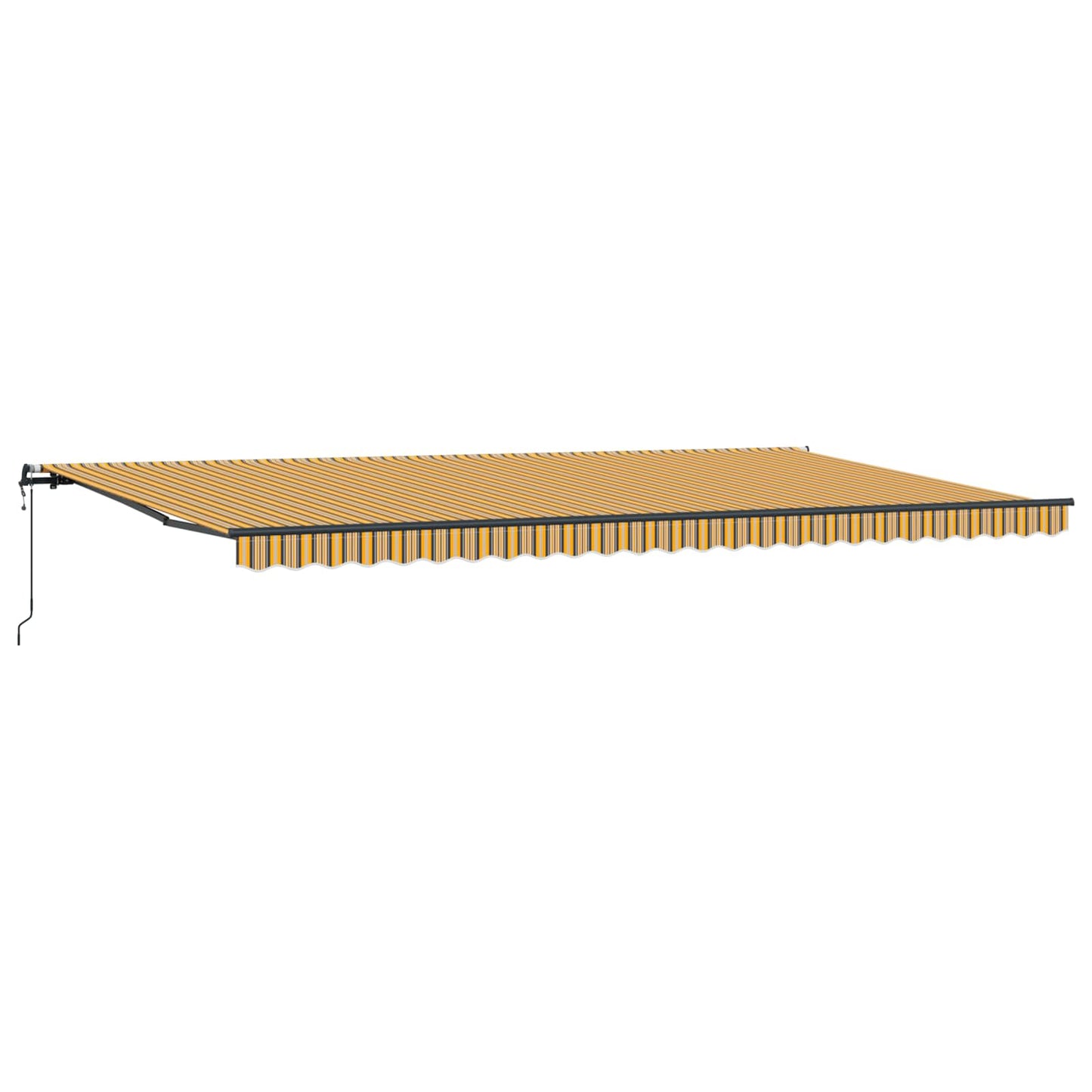 Tenda Retrattile Multicolore 600 Ãƒâ€” 350 cm Tessuto e Alluminio