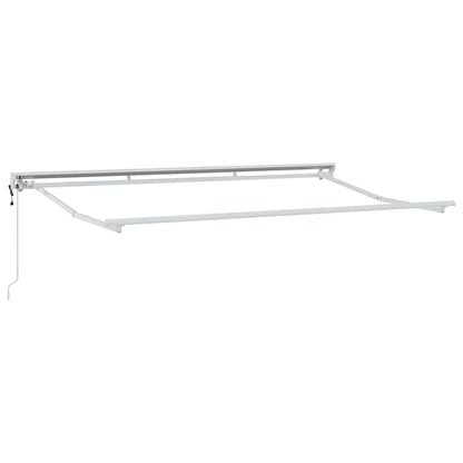 Struttura della tenda Regolabile Bianco 3,5 x 2 m Acciaio