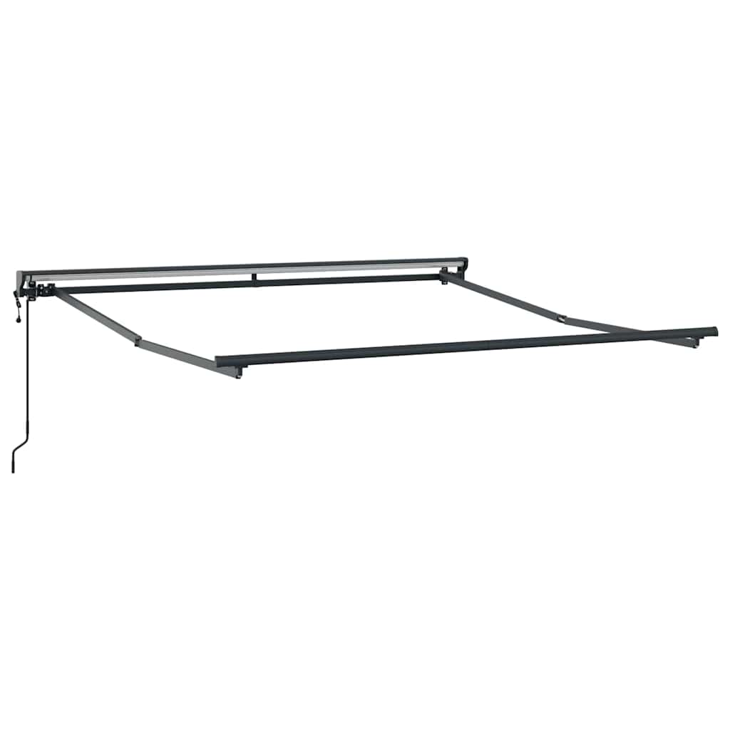 Struttura della tenda Regolabile Antracite 3 x 2,5 m Acciaio