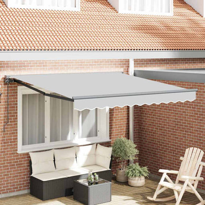 Struttura della tenda Regolabile Antracite 3,5 x 2,5 m Acciaio