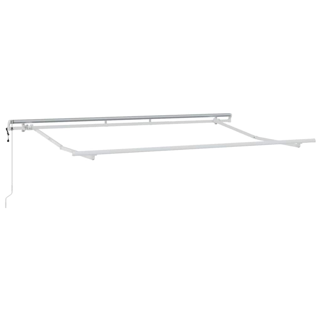 Struttura della tenda Bianco 3,5 x 2 m Metallo