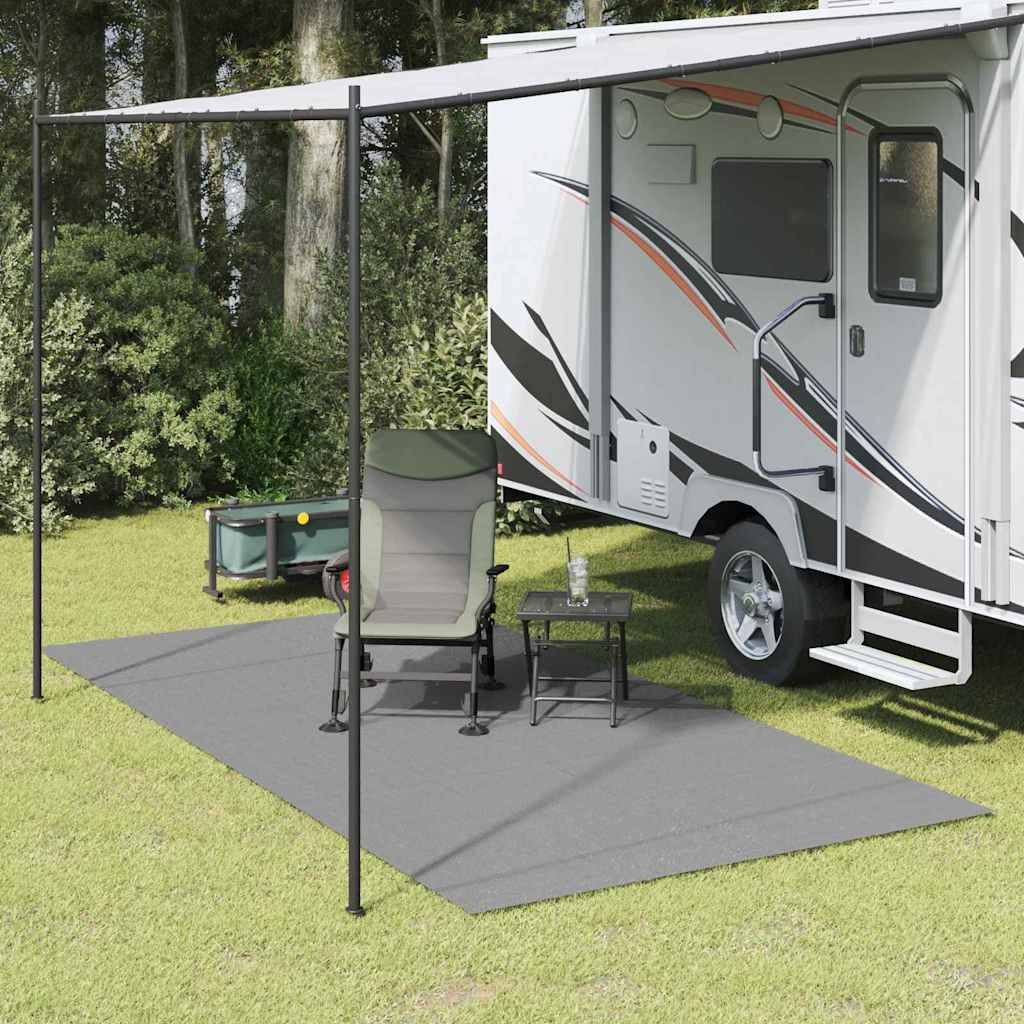 Tappeto da Tenda Antracite 500 Ãƒâ€” 350 cm Poliestere