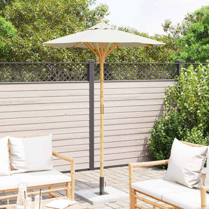 Ombrello da giardino Bianco Crema Ã˜ 270 x 260 cm BambÃ¹