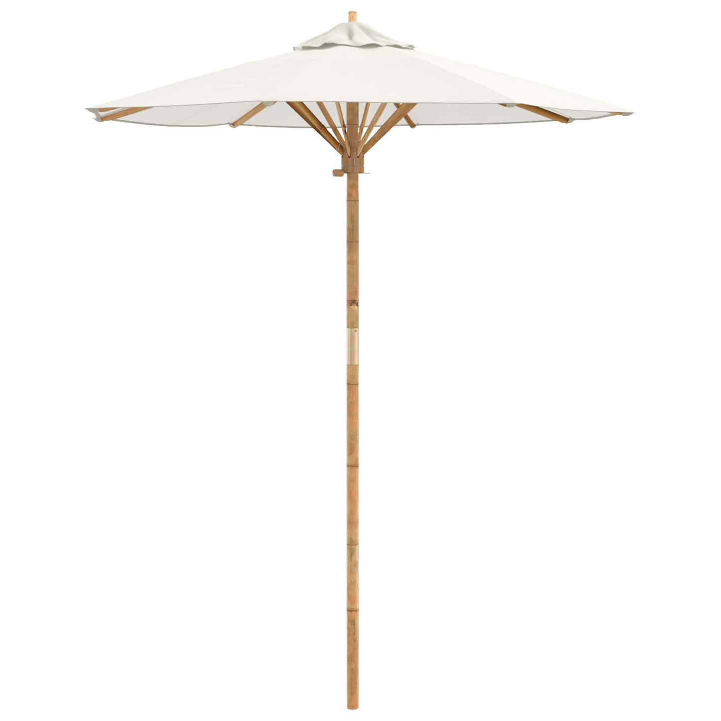 Ombrello da giardino Bianco Crema Ã˜ 270 x 260 cm BambÃ¹