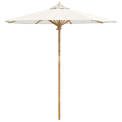 Ombrello da giardino Bianco Crema Ã˜ 270 x 260 cm BambÃ¹