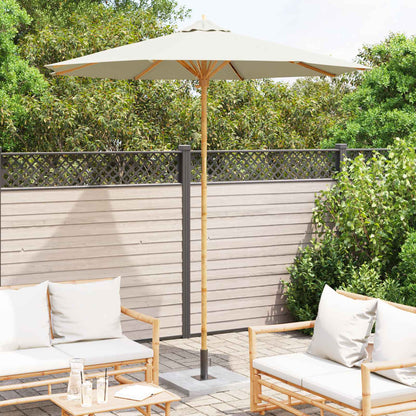 Ombrello da giardino Bianco Crema Ã˜ 270 x 260 cm BambÃ¹