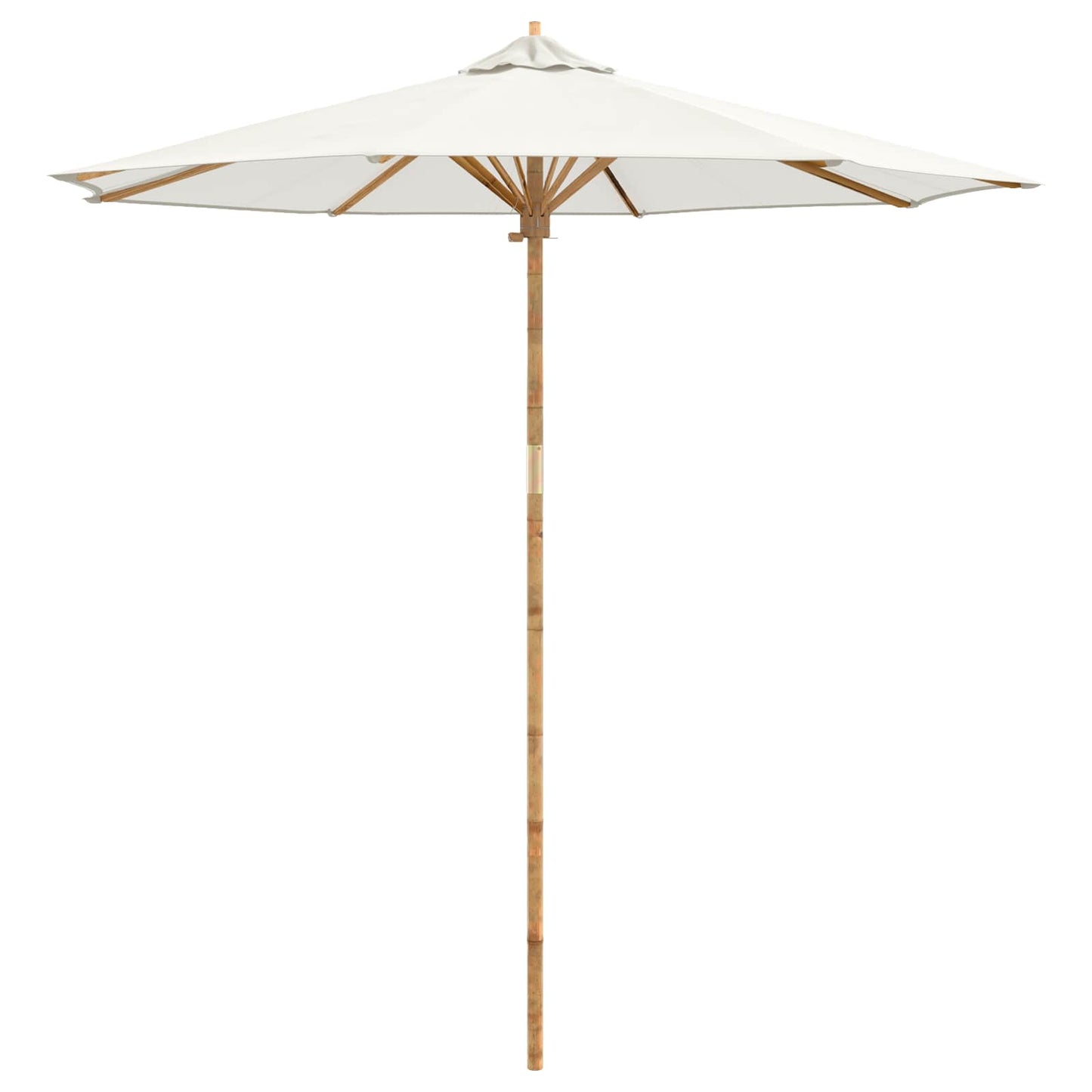 Ombrello da giardino Bianco Crema Ã˜ 270 x 260 cm BambÃ¹